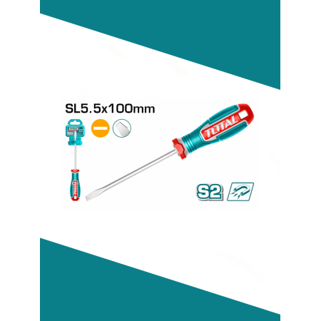 Отвертка шлицевая SL5.5x100 мм